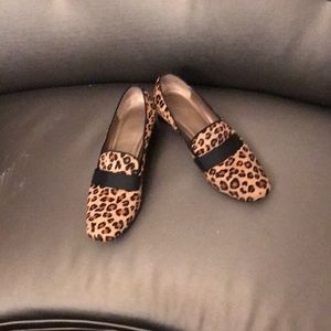 Leopard Slip-On Loafers